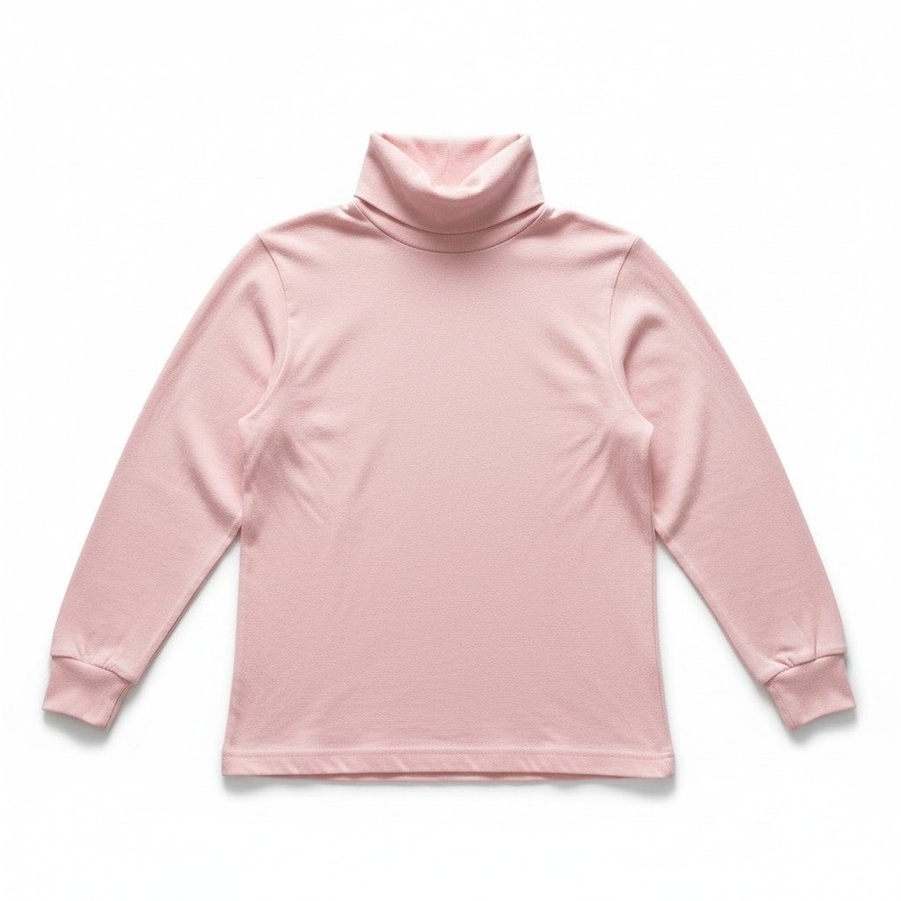 Hunters Run Womens Pink Long Sleeve Turtleneck Top Small RN 33249